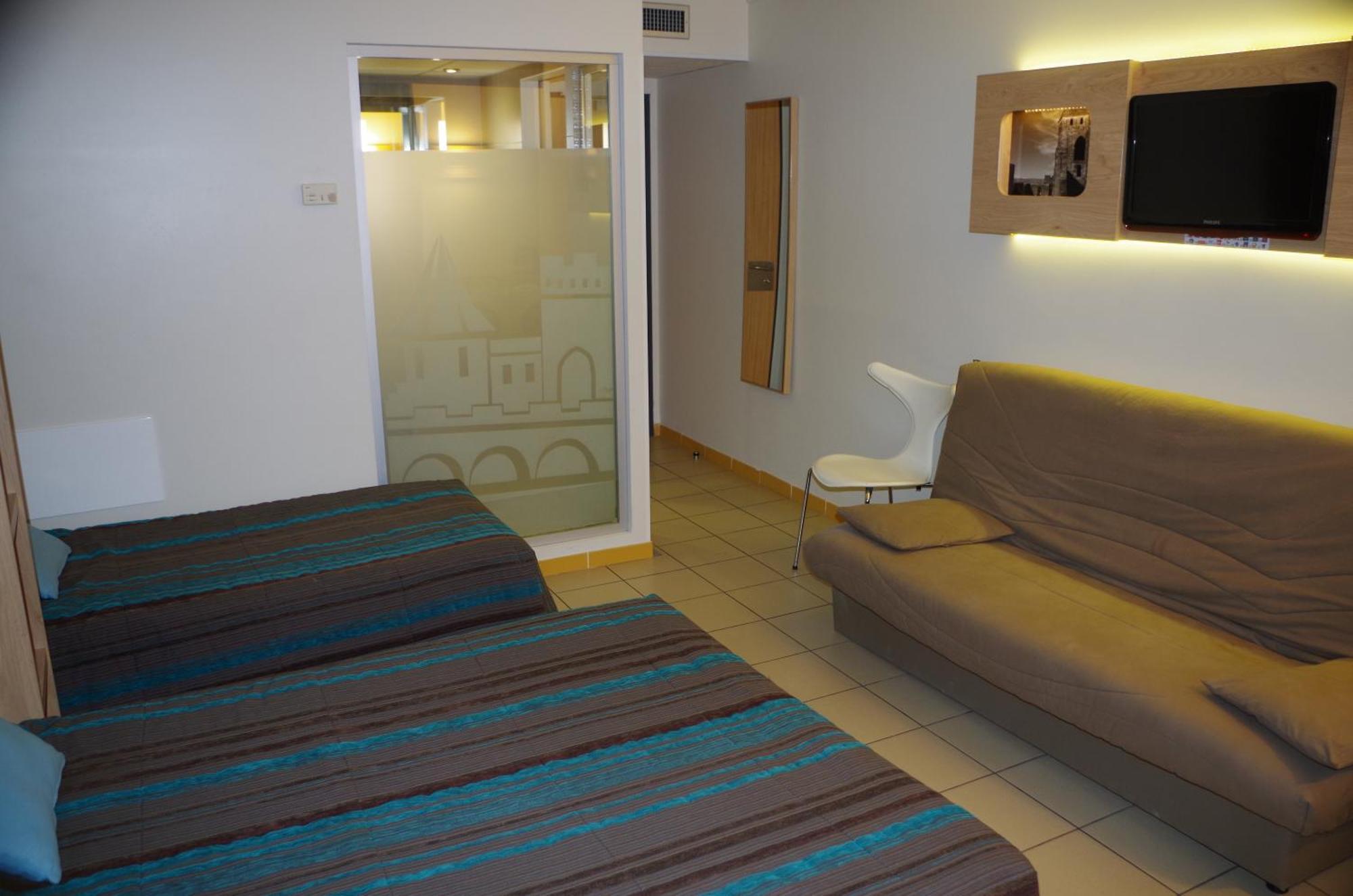 Hotel Espace Cite Carcassonne Oda fotoğraf